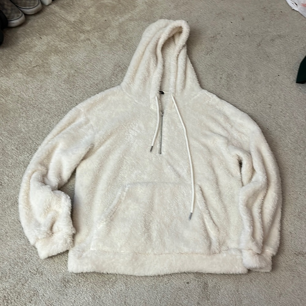 Fuzzy hoodie